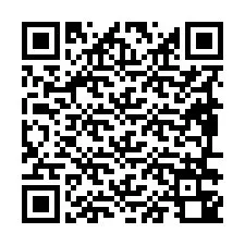 QR Code pour le numéro de téléphone +19896340622