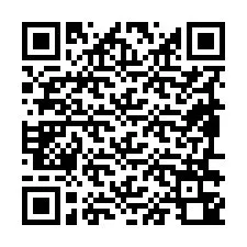 Código QR para número de telefone +19896340659