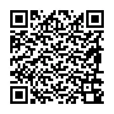 Codice QR per il numero di telefono +19896340891