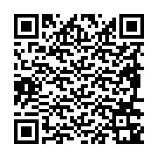 Código QR para número de telefone +19896341712