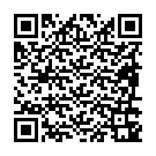 Código QR para número de telefone +19896341873