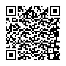 QR Code สำหรับหมายเลขโทรศัพท์ +19896342046