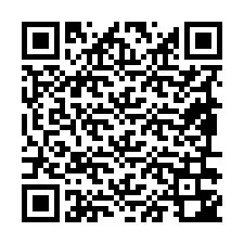 QR Code pour le numéro de téléphone +19896342099