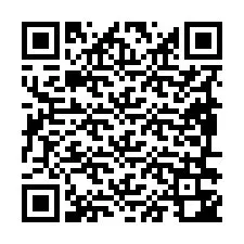 QR код за телефонен номер +19896342236