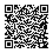 QR код за телефонен номер +19896342265