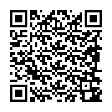 QR код за телефонен номер +19896342292