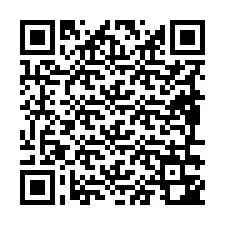 Código QR para número de telefone +19896342426