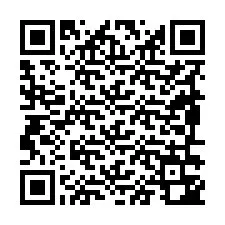 Código QR para número de teléfono +19896342434