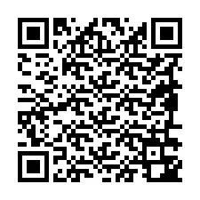 QR код за телефонен номер +19896342448