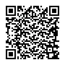 QR-koodi puhelinnumerolle +19896342482