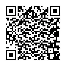 Codice QR per il numero di telefono +19896342589