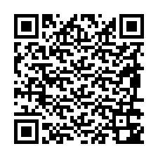 Código QR para número de teléfono +19896342860