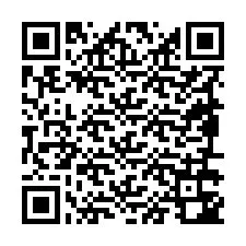 QR код за телефонен номер +19896342888