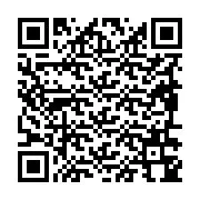 Kode QR untuk nomor Telepon +19896344542