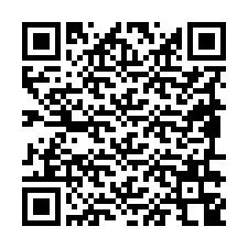 Código QR para número de telefone +19896348548