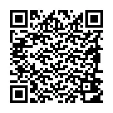 QR-Code für Telefonnummer +19896402268