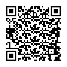 QR Code pour le numéro de téléphone +19896404643