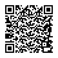 Código QR para número de telefone +19896430195