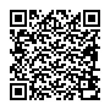 Codice QR per il numero di telefono +19896430293