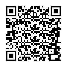 QR-koodi puhelinnumerolle +19896430376