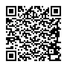 Código QR para número de teléfono +19896430783