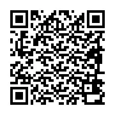 Código QR para número de telefone +19896430833