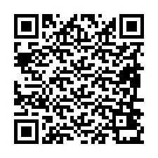 Código QR para número de teléfono +19896431277