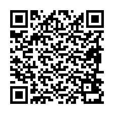 QR-koodi puhelinnumerolle +19896431697