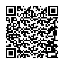 Código QR para número de teléfono +19896432781