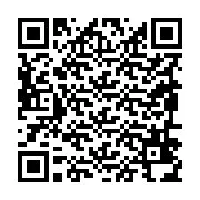 Código QR para número de teléfono +19896434514