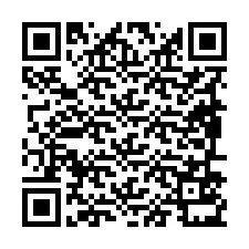 Código QR para número de telefone +19896531136