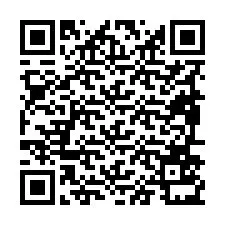 Código QR para número de teléfono +19896531763