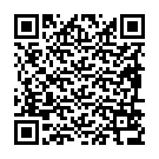 QR-kod för telefonnummer +19896536452
