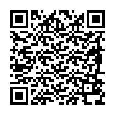 Kode QR untuk nomor Telepon +19896538258