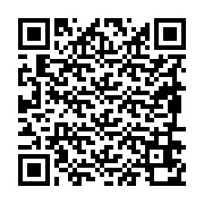 Codice QR per il numero di telefono +19896670084