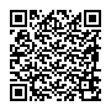 QR-koodi puhelinnumerolle +19896670154