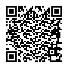 QR Code pour le numéro de téléphone +19896670843