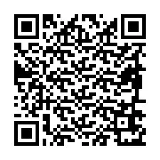 Kode QR untuk nomor Telepon +19896671107