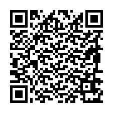 Codice QR per il numero di telefono +19896671145