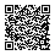 QR-code voor telefoonnummer +19896671199