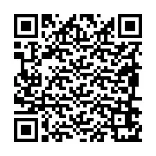 QR Code สำหรับหมายเลขโทรศัพท์ +19896671234