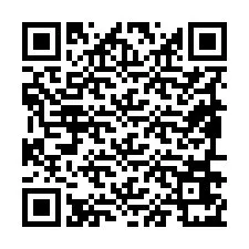 QR Code สำหรับหมายเลขโทรศัพท์ +19896671319