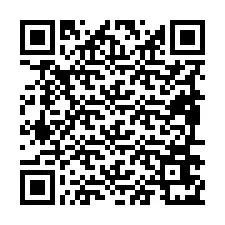 QR Code pour le numéro de téléphone +19896671363