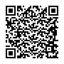 Kode QR untuk nomor Telepon +19896671372
