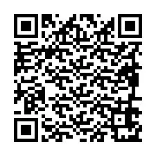 QR Code สำหรับหมายเลขโทรศัพท์ +19896671806