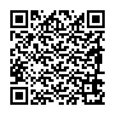 QR код за телефонен номер +19896671824