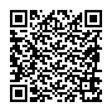 QR код за телефонен номер +19896671879