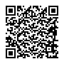 QR код за телефонен номер +19896671923