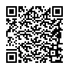 Codice QR per il numero di telefono +19896672029