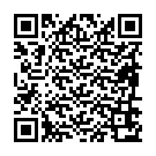 Codice QR per il numero di telefono +19896672057